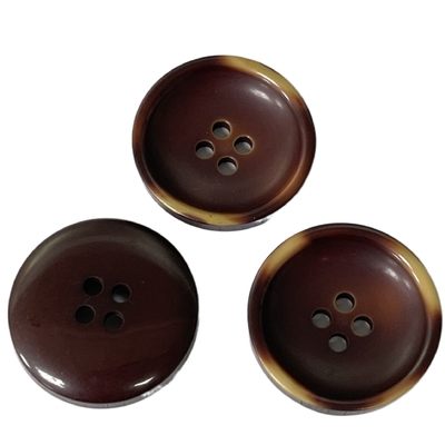 燃やされた端22mmが付いている空想のコート ボタンはコートのジャケットのセーターで使用する