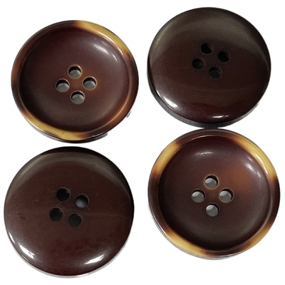 燃やされた端22mmが付いている空想のコート ボタンはコートのジャケットのセーターで使用する